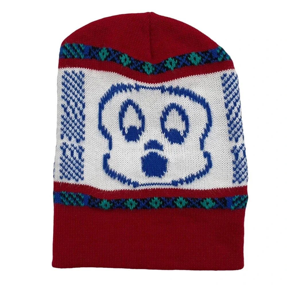 Vintage YOUTH Winter Ski Mask Casper Ghost Kids